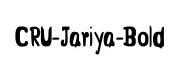CRU-Jariya-Bold