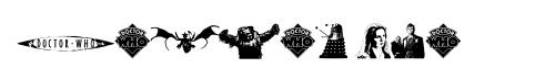 Doctor Who 2006 original font preview