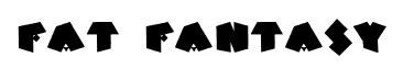 Fat Fantasy original font preview