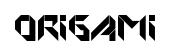 Origami original font preview
