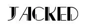 Jacked original font preview