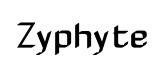 Zyphyte original font preview