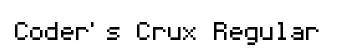 Coder's Crux Regular