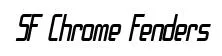 SF Chrome Fenders Condensed Oblique preview
