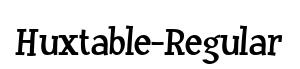 Huxtable-Regular