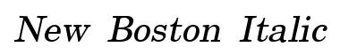 New Boston Italic