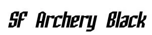 SF Archery Black Oblique preview