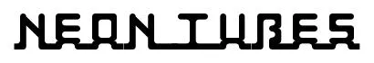 Neon Tubes original font preview