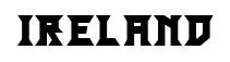 Ireland original font preview