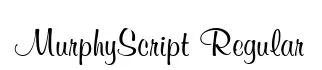 MurphyScript Regular