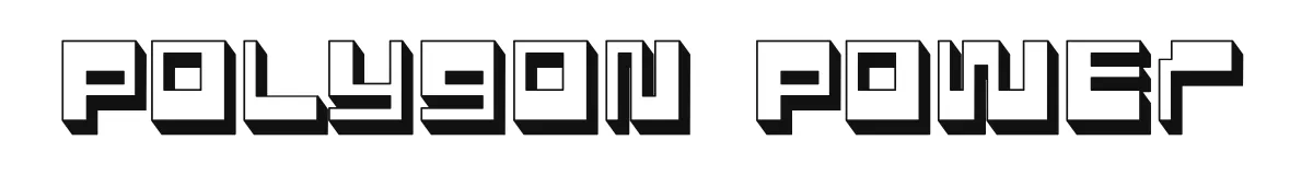 Polygon Power original font preview