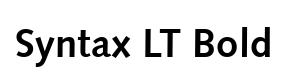 Syntax LT Bold
