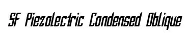 SF Piezolectric Condensed Oblique