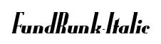 FundRunk-Italic