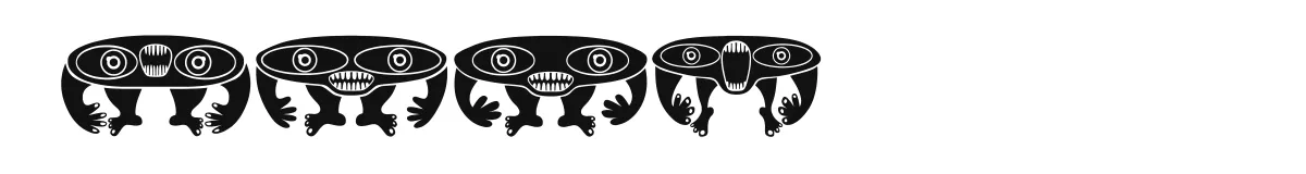 Aliens original font preview