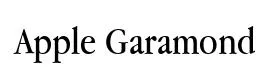 Apple Garamond