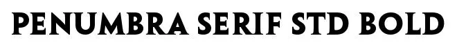 Penumbra Serif Std Bold