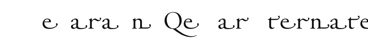Adobe Garamond Regular Alternate original font preview