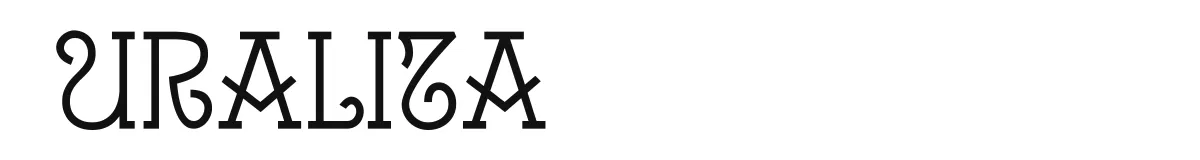 Uralita original font preview