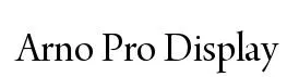 Arno Pro Display