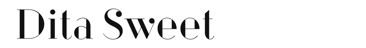 Dita Sweet original font preview