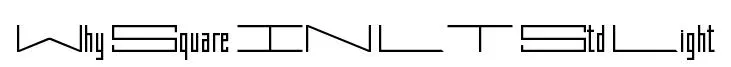 Why Square IN LT Std Light