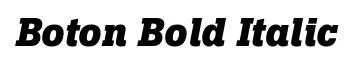 Boton Bold Italic