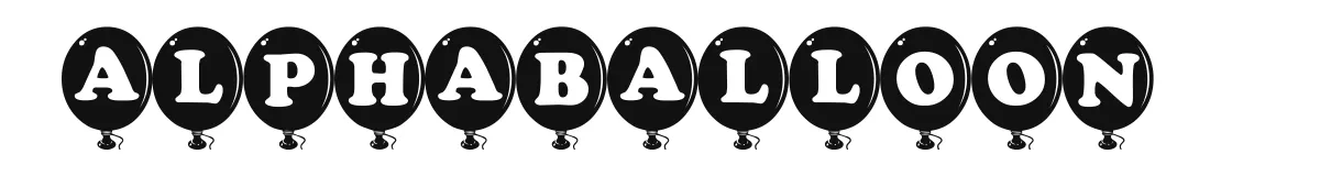 AlphaBalloon original font preview