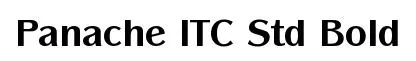 Panache ITC Std Bold