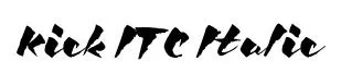 Kick ITC Italic