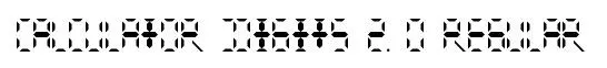 Calculator Digits 2.0 Regular