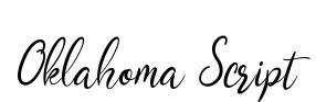 Oklahoma Script