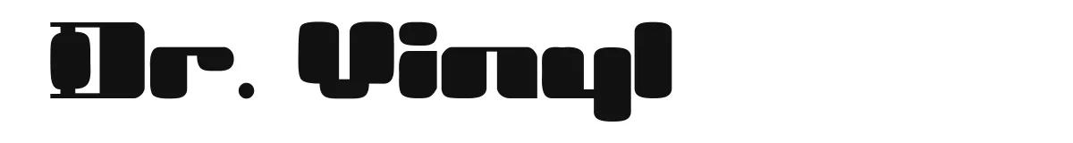 Dr. Vinyl original font preview