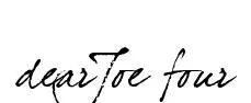 dearJoe four font preview