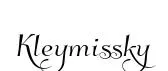 Kleymissky font preview