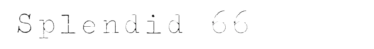 Splendid 66 font preview