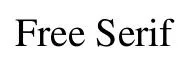 Free Serif