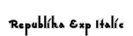 Republika Exp Italic