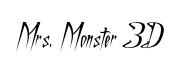 Mrs. Monster 3D