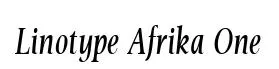 Linotype Afrika One