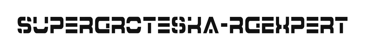 SuperGroteskA-RgExpert font preview
