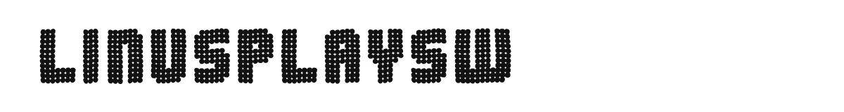 LinusPlaySW original font preview