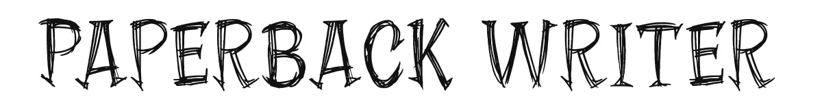 Paperback Writer font preview