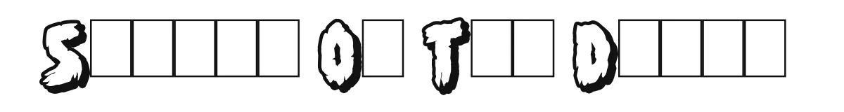 Shadow Of The Deads font preview