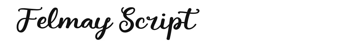 Felmay Script font preview