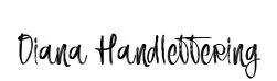 Diana Handlettering