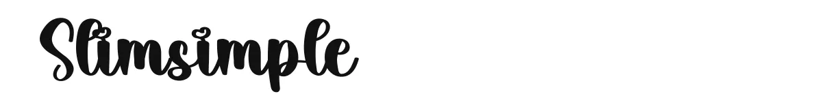 Slimsimple font preview