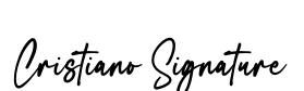Cristiano Signature