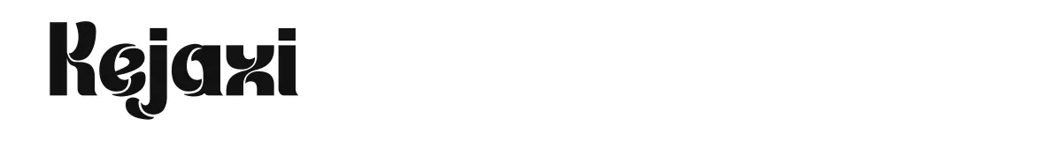 Kejaxi font preview