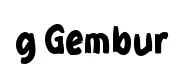 g Gembur